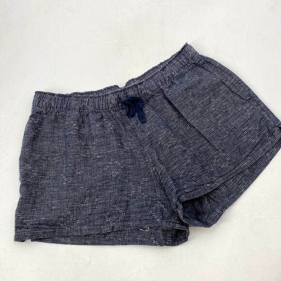Patagonia linen blend blue shorts - Picture 2 of 5